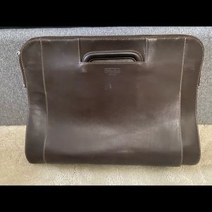 Coach Brown Leather briefcase